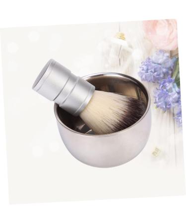 Angoily Men's Shaving Bowl & Brush Set - Premium Shaving Foam & Cream Accessories for a Smooth Shave - Buy Online on GoSupps.com