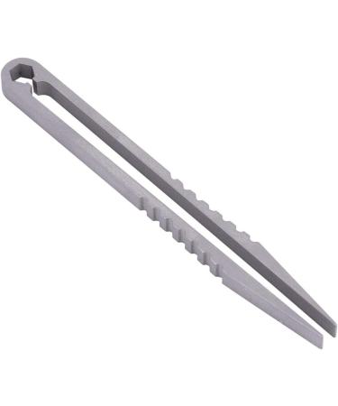 Zaweliyo Alloy Tweezers - Portable EDC Mini Tool for Outdoor Survival Camping & Travel | High Strength & Flexibility | 8.2 x 0.9 cm - Buy Online on GoSupps.com