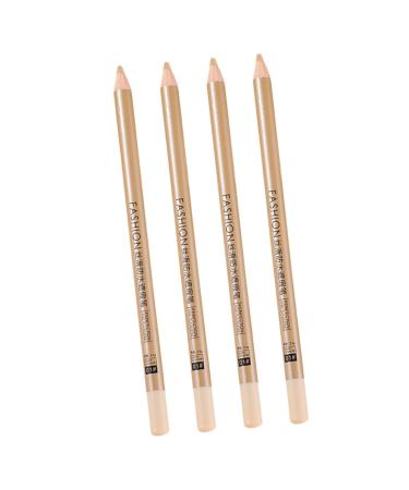 SOESFOUFU 4pcs Concealer Pen Makeup Concealer Women Makeup Supplies Concealer for Marks Concealer for Dark Circles Concealer for Makeup Concealer for Freckle 1 g (Pack of 1) White