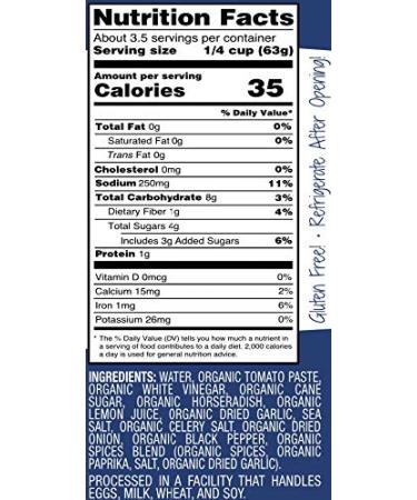 Red Duck Organic Cocktail Sauce - Gluten-Free & All Natural (8.5 oz) - Buy Online on GoSupps.com