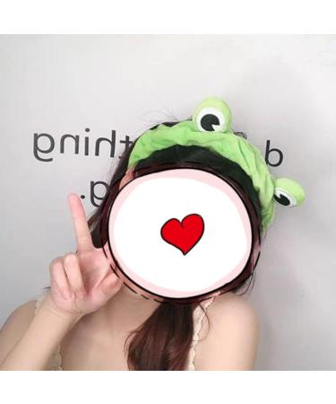 UngVeil 2 Pieces Cute Frog Headband Stretchy Frog Hair Accessories Cartoon Frog Headband for Face Washing Shower Sports Yoga Beauty Skincare - Buy Online on GoSupps.com