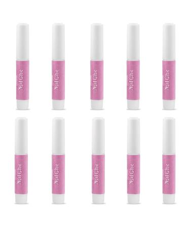 XINGDAREN 10 pcs Super Strong Nail Glue for Acrylic Nails Press On Nails Nail Tips Glue for Stick On Nails Long Lasting Adhesive Bond for False Nails Strengthener for Nail Tips