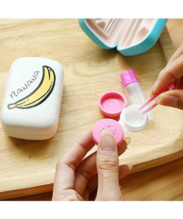 Demarkt Beige Contact Lens Case & Travel Bag - Portable Contact Lens Container - Buy Online on GoSupps.com