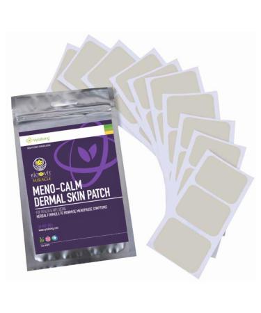 VYTALIVING Biovit Miracle Meno-Calm Patches for Women (30 Patches) Pain Relief Patches - Night Sweats Relief - Menopause Mood Relief - Against Hot Flushes & Hormone Imbalances