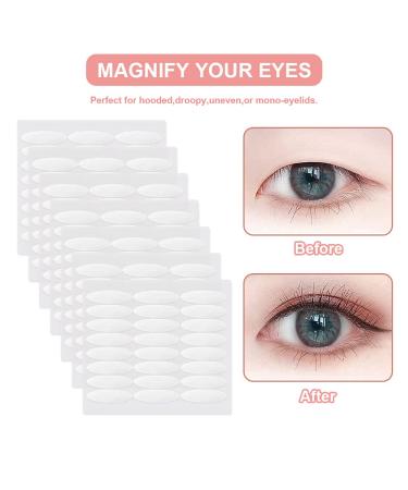 1008 Invisible Double Loophole Slide Stripes - Waterproof Eyelid Lifting Tape for Instant Eye Lift | Eyelid Adhesive Sticker - Buy Online on GoSupps.com