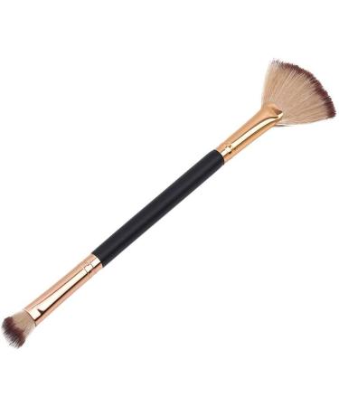 Women Portable Slim Doubl-Head Eyeshadow Makeup Brush Beauty ToolsTricolorHigh - Buy Online on GoSupps.com