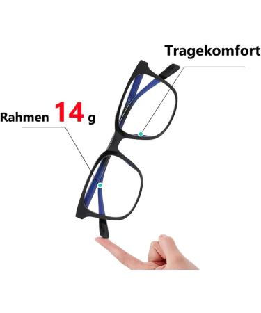Buy Blue Light Filter Glasses | Unisex Anti-Fatigue & UV Protection for PC Smartphone TV & Tablet - Super Easy Frame for Eye Comfort - Buy Online on GoSupps.com