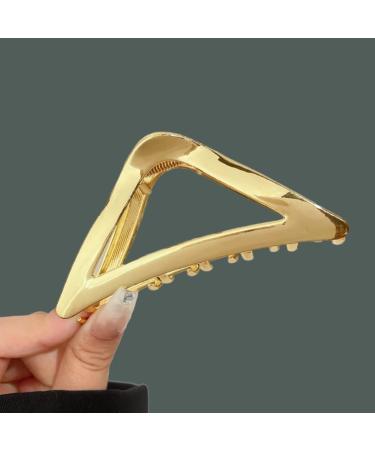 Large Gold Hair Clips for Women & Girls | Metal Hair Accessories (4 Pieces) - Perfect for Thick Hair - Buy Online on GoSupps.com