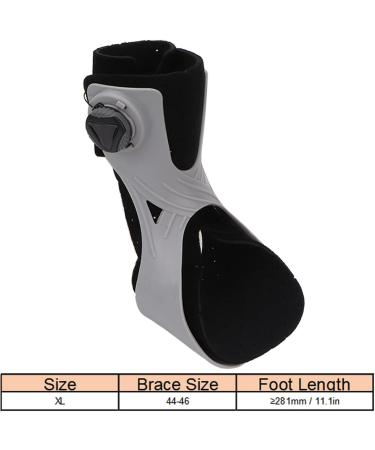 Buy Portable Drop Foot Orthosis Support - Ankle Stabilizer Breathable & Pain-Reducing Brace XL Right Foot - Buy Online on GoSupps.com