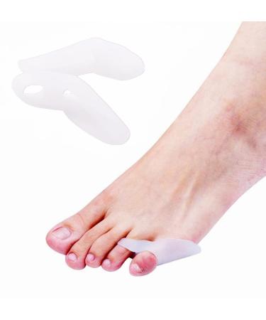 Little Toes Bunion Pads Little Toe Separators  Liquid Silicone Little Toe Bunion Guards Little Toes Correctors  Little Toes Protector Little Toe Straightener for Women and Men 1 Pair/Set