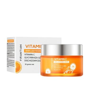 Cr me claircissante la vitamine C cr me hydratante pour le visage pour une peau clatante raffermissante et hydratante l g re et non grasse am liore la peau nourrit en profondeur lisse la