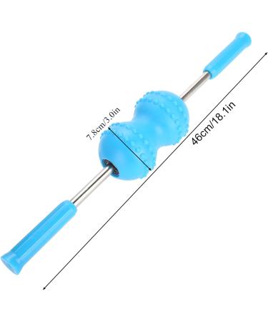 Muscle Roller Stick & Yoga Massage Scooter | Pain Relief & Increased Blood Circulation | Sore Muscle Relief with Pressure Points - Buy Online on GoSupps.com