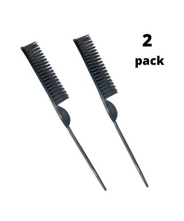 CocoBlack Naturals 3 Row Styling Comb - Detangle, Define, & Separate Curls (Black) - Buy Online on GoSupps.com