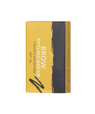 Eyebrow Soap Brow Styling Soap Eyebrow Shaping Wax Eyebrow Setting Gel Waterproof Eyebrow Cream Makeup Balm for Natural Brows Stylish