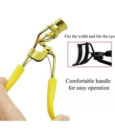 Effortless Lash Curler: Instant Eye-Opening Effect Easy-to-Use Eyelash Curling Tool-Design for Home & Travel(Red) - Buy Online on GoSupps.com
