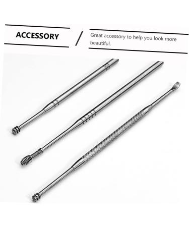 Stainless Steel Ear Cleaning Tools Set - Reusable Ear Cleaner & Care Kit - Buy Online on GoSupps.com
