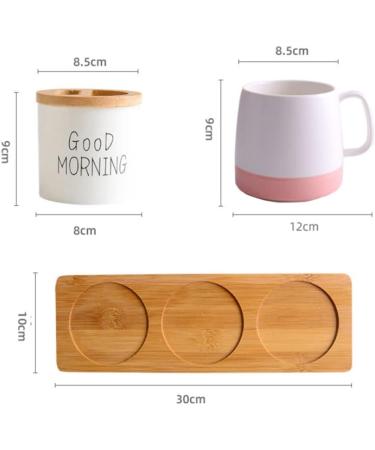 MAKEJ A Pair of Washing Cup Couple Nordic Mouthwash Cup Set Toothbrush Cup Wedding Tooth Cylinder Cup As shown D - Buy Online on GoSupps.com
