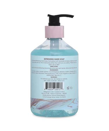 Manna Kadar Beauty Dead Sea Minerals Hand Soap - Eucalyptus & Marine Collagen | Ultra-Moisturizing Refreshing & Clean for All Skin Types - Shop Internationally Now - Buy Online on GoSupps.com