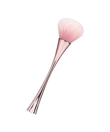 Wpsagek Setting Powder Brush | Standing Loose Powder Brushes | Face Makeup Brush Brush Powder Foundation Brush for Dust Powder Removal Standing four-leaf clover makeup brush gold + PVC