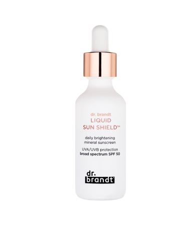 Dr. Brandt Liquid Sun Shield. SPF 50 UVA/UVB Mineral Face Sunscreen. HEV/Blue Light  Infrared and Pollution Protection. Non-Nano Zinc Oxide  Reef-Safe (1.7 fl oz) - Buy Online on GoSupps.com