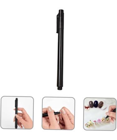 FRCOLOR Nail Pen barniz de gel para u as nail tools gel nail polish gel nail tool nail drawing pen nail art tips builder pen Manicure Art Painting Pens Manicure Drawing Tool Manicure Pen 14X1X1CM Black - Buy Online on GoSupps.com