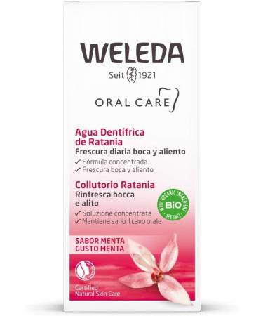 Weleda Ratanhia Mouthwash 50ml - Natural Oral Care for Fresh Breath | Buy Online - Buy Online on GoSupps.com