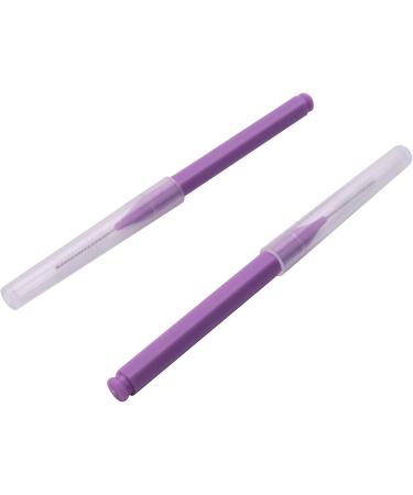 ADRIUO 8pcs Dental Floss Set - Soft Interdental Brush & Toothpicks for Oral Hygiene | Purple Tooth Cleaning & Oral Care Tools - Buy Online on GoSupps.com