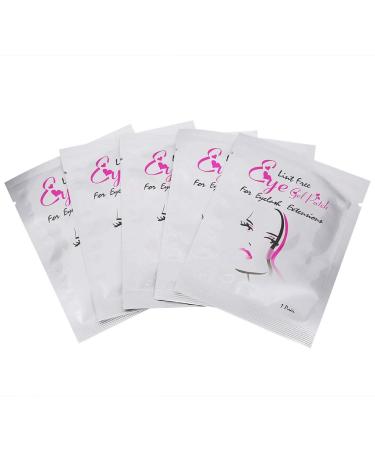 50 Pairs Eyelash Extension Pads | Anti-Aging Under Eye Masks - Lint-Free Gel Eye Pads for Eyelash Transplantation | 5 Colors & 2 Types | High-Quality Silver Beauty Head - Buy Online on GoSupps.com