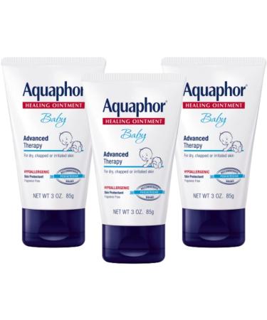Aquaphor Baby Healing Ointment 3 oz (85 g) - Pack of 3
