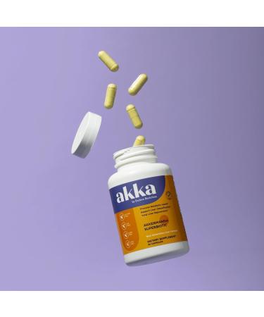 AKKA 4 Pack Premium Liver Cleanse Detox & Repair Superbiotic - Supports Liver Health & Function Boosts Energy Digestion & Metabolism with Bioavailable Pasteurized Akkermansia Non-GMO Gluten-Free 60 Count (Pack of 4) - Buy Online on GoSupps.com
