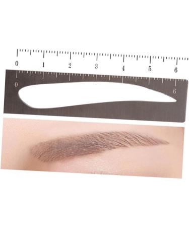 FOMIYES 2pcs Brow Stencils Eyebrow Drawing Tool Eyebrow Ruler Stencil Template Suite Balance - Buy Online on GoSupps.com