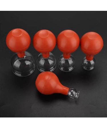 BYARSS 5pcs Vitreous Cupping Cups Set - Body Massage Therapy for Pain Relief | International Shipping Available - Buy Online on GoSupps.com