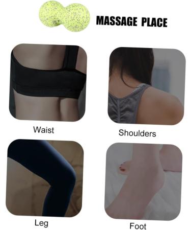 Anneomas Massage Ball - Trigger Point Peanut Yoga Roller & Foot Muscle Massager | Mini Massage Balls for Pain Relief - Buy Online on GoSupps.com