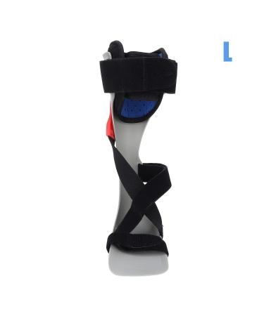 Ankle Support Drop Foot Brace - Unisex Foot Orthosis with Stable Fixed Strap Design for Left Foot | Compression Sleeve for Enhanced Stability - Buy Online on GoSupps.com