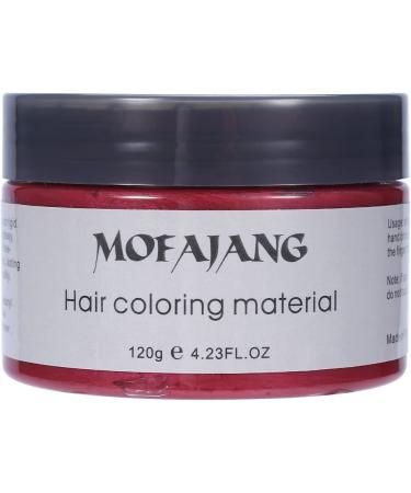 120ml Red Wax Dye for Hair - Temporary Hair Color Cream for Men & Women | Natural Hairstyle Solution - Buy Online on GoSupps.com