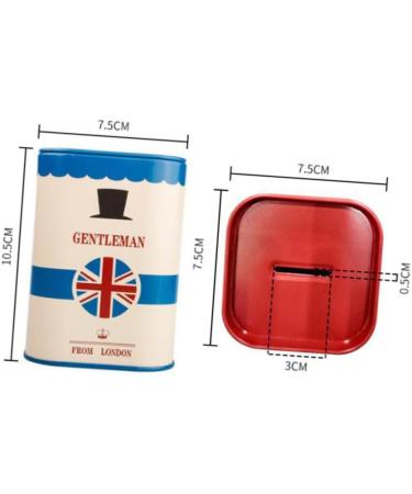 Mikinona Metal Container Set - 4-Piece Blade Recycling Box for Safe Razor Blade Disposal | Organizer Case in White Tin - Buy Online on GoSupps.com