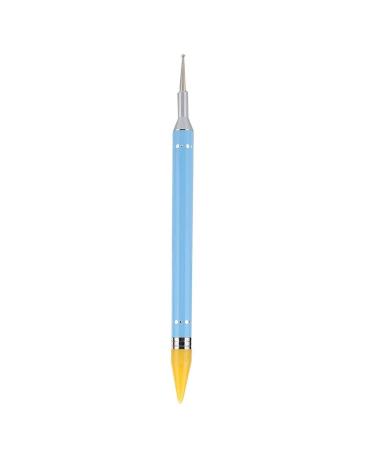 Dual Ended Nail Dotting Wax Pencil - Manicure Art Tool for DIY Decoration | Nail Art Dotting Pen & Tweezers - Perfect for Hair Removal - Buy Online on GoSupps.com