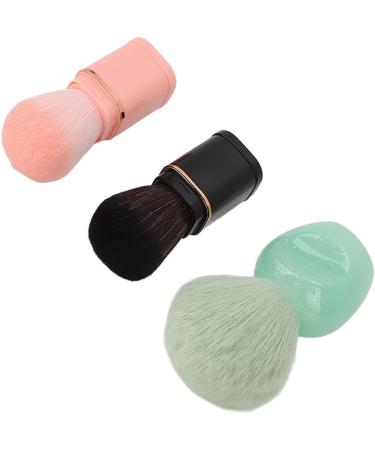 Retractable Makeup Brush Set Loose Powder Blush Brush Accurate Coloring Strong Powder Graspin Apply Loose Powder Lightweight and Portable for Home and Travel - Buy Online on GoSupps.com