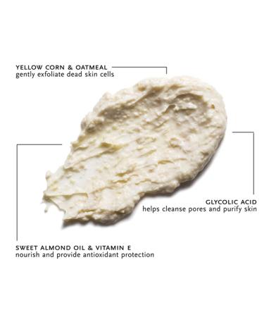 ARCONA Golden Grain Gommage - Exfoliating Retinol & Glycolic Acid Cleanses & Brightens Skin - 3.4 oz - Made in USA - International Shipping Available - Buy Online on GoSupps.com