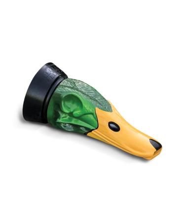 Zink Mallard Drake Whistle Polycarbonate Durable Versatile Realistic Hunting Duck Game Call - Detailed Carving & Easy-Blow System