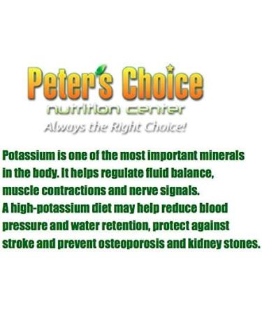 Peter Gillham s Life Essentials Potassium Gluconate tablets 595mg 500 Tablets Support Electrolyte Balance Made in USA (Package May Vary) - Buy Online on GoSupps.com