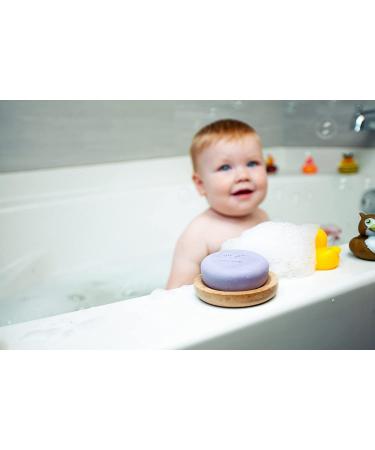 Relaxcation Baby Soap Bar with Lavender Essential Oils, Chamomile Water, Shea Butter - 3-Pack, Cold Processed in USA - Organic Gift for Newborns, Babies, Kids, and Adults - Buy Online on GoSupps.com