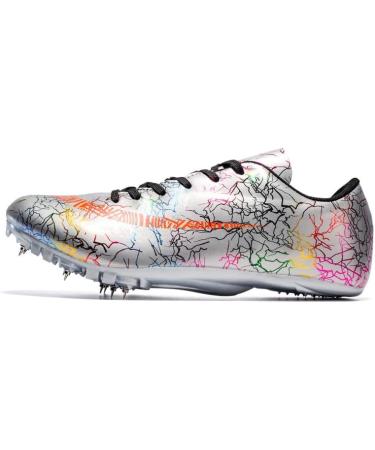 Spikes Track Shoes Men’s - 9.5 - Silver
