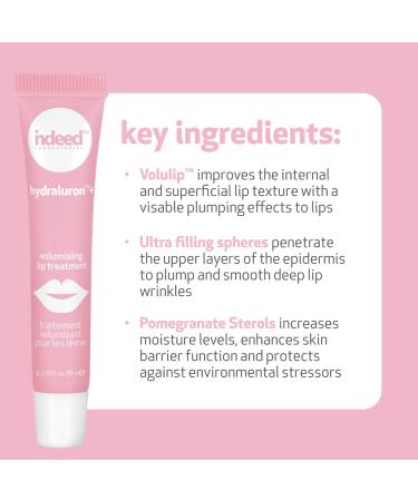 Indeed Laboratories Hydraluron Volumising Lip Treatment - 0.31 fl oz/9.3 ml - Buy Online on GoSupps.com