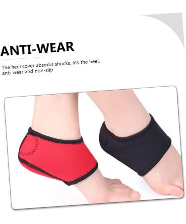 FOMIYES Heel Socks - 8 Pairs Soccer Ball Foot Protectors Ankle Pads & Cushions for Men & Women - Plantar & Heel Support Warm Cloth Inserts - Buy Online on GoSupps.com