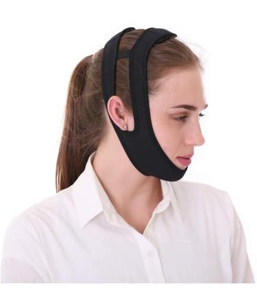 Stop Snoring Chin Strap - Anti Snoring Jaw Relief for Men & Women | Black | Worldwide Shipping - Buy Online on GoSupps.com