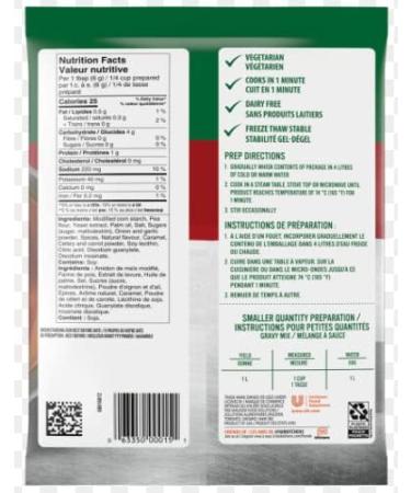 Knorr Professional Brown Gravy Gluten Free and Vegan 408 gr Pack of 6 - Buy Online on GoSupps.com