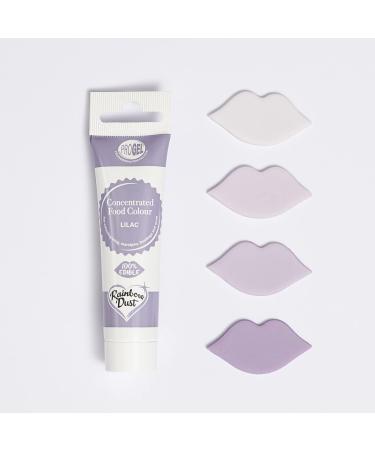 Rainbow Dust ProGel Lilac Food Colouring Gel 25g - for Baking & Cake Decorating - Buy Online on GoSupps.com