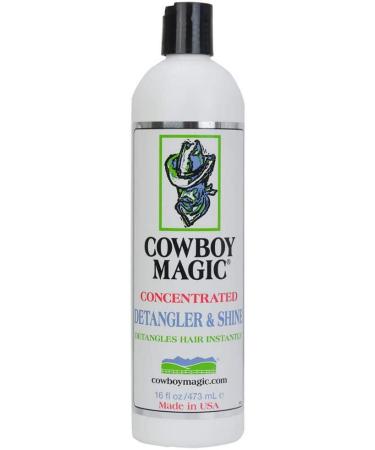 Cowboy Magic Concentrated Detangler and Shine Great for Pets and Human Hair! (16 fl oz (473 mL))