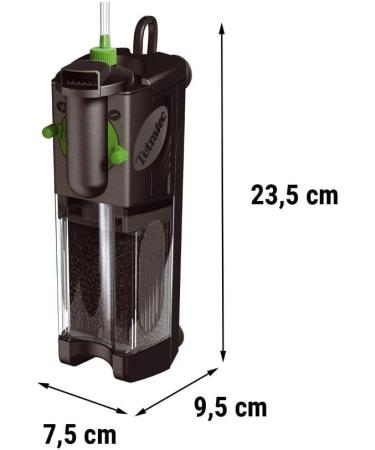 Tetra 800+ Internal Aquarium Filter | Clear Healthy Water for 80-150L Tanks | Mechanical Biological & Chemical Filtration - Buy Online on GoSupps.com